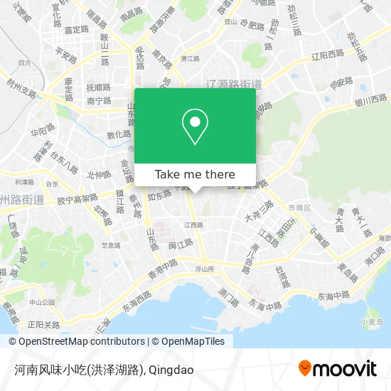 河南风味小吃(洪泽湖路) map