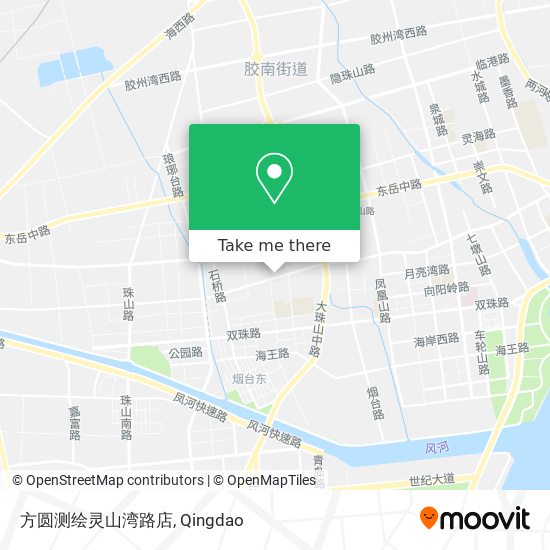 方圆测绘灵山湾路店 map