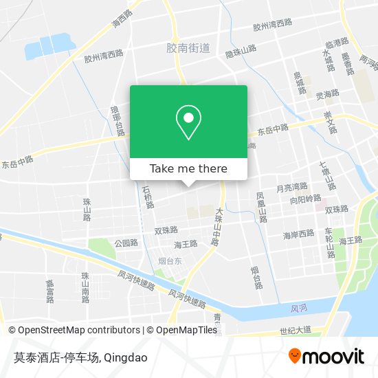 莫泰酒店-停车场 map