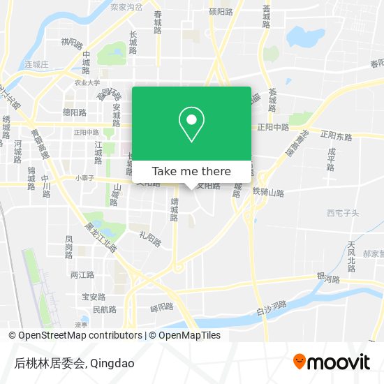 后桃林居委会 map