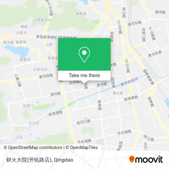 财火大院(开拓路店) map