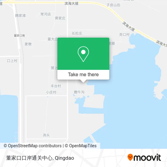 董家口口岸通关中心 map