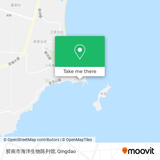 胶南市海洋生物陈列馆 map
