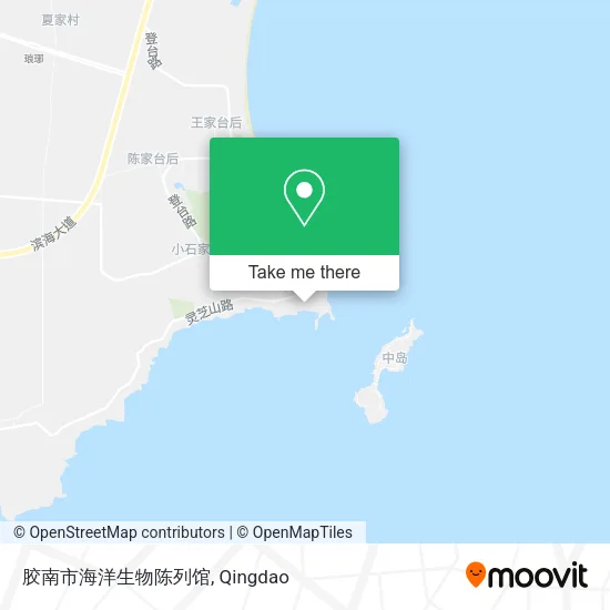 胶南市海洋生物陈列馆 map