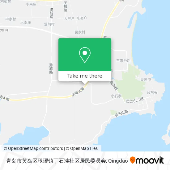青岛市黄岛区琅琊镇丁石洼社区居民委员会 map