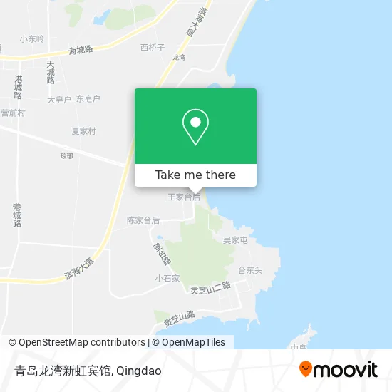 青岛龙湾新虹宾馆 map