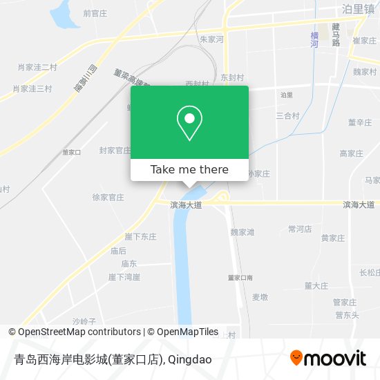 青岛西海岸电影城(董家口店) map