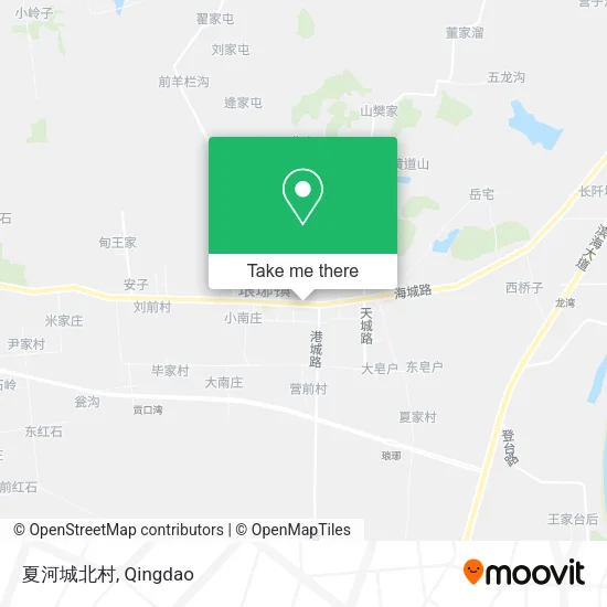 夏河城北村 map