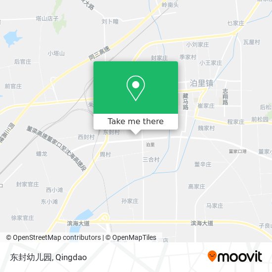 东封幼儿园 map