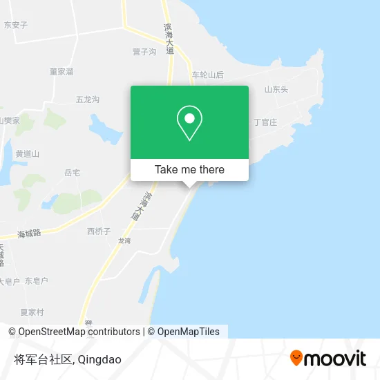 将军台社区 map