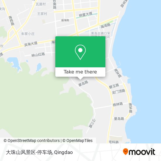 大珠山风景区-停车场 map