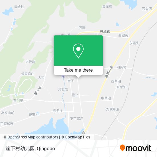 崖下村幼儿园 map