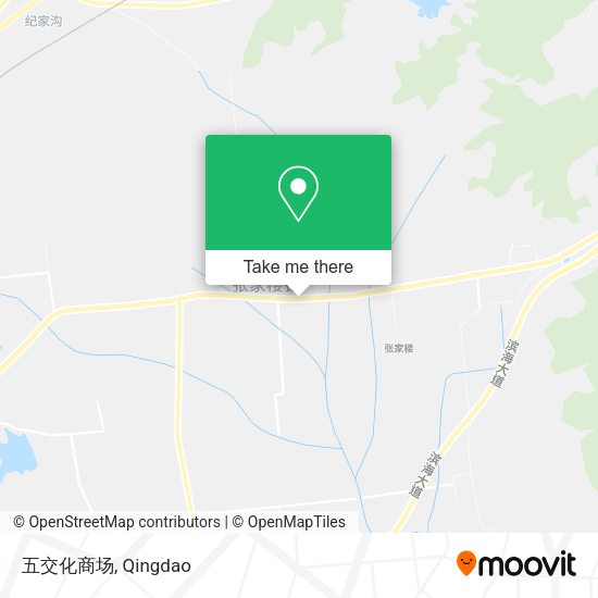 五交化商场 map