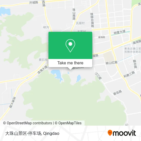大珠山景区-停车场 map