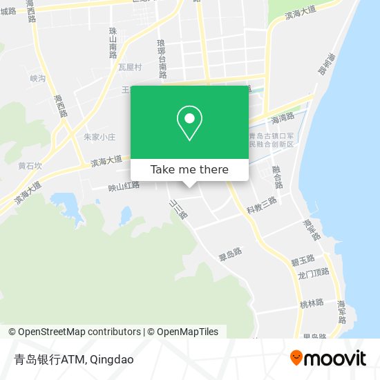青岛银行ATM map