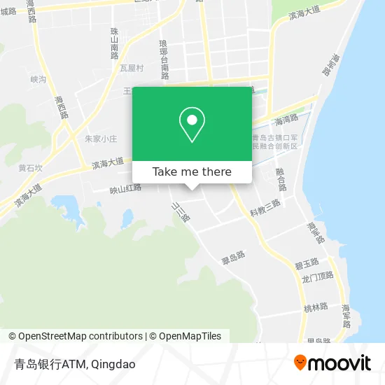 青岛银行ATM map