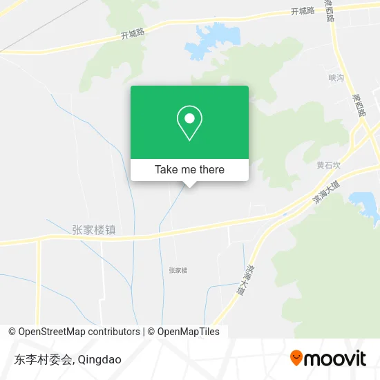 东李村委会 map