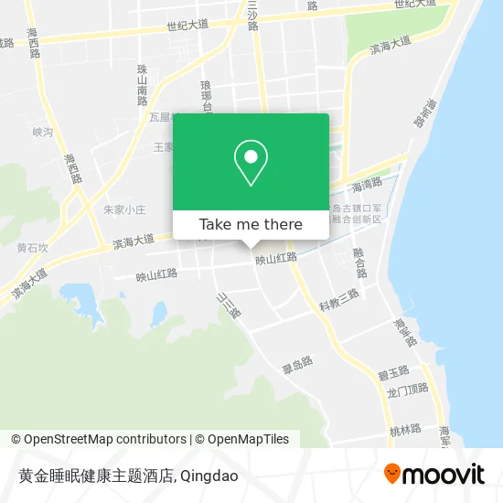 黄金睡眠健康主题酒店 map
