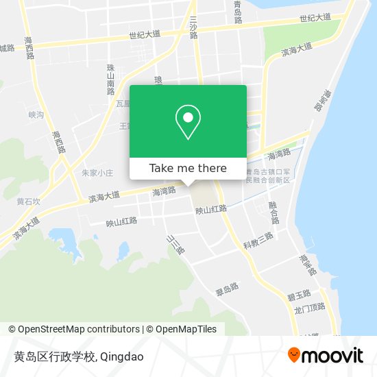 黄岛区行政学校 map