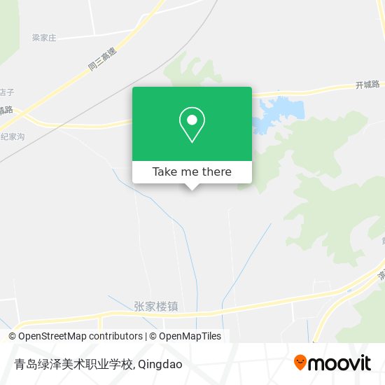 青岛绿泽美术职业学校 map
