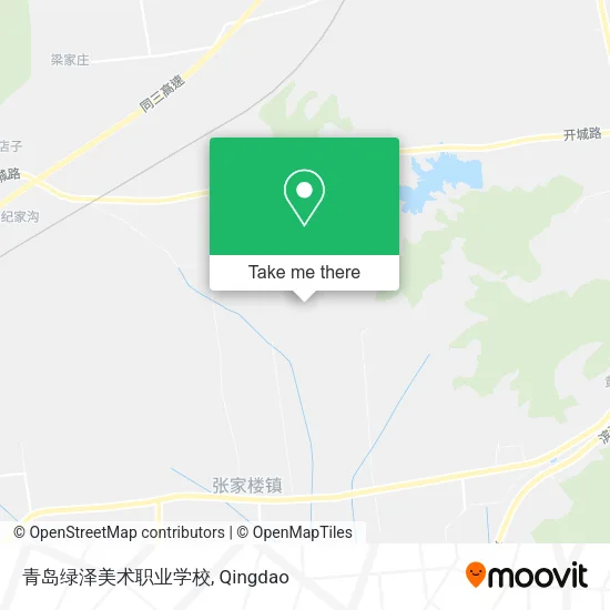 青岛绿泽美术职业学校 map