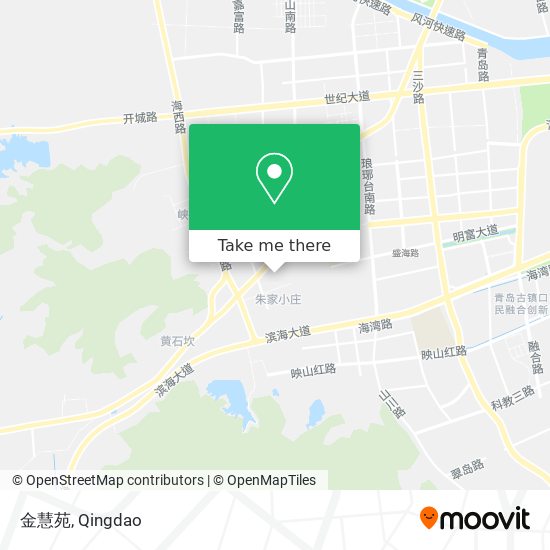金慧苑 map