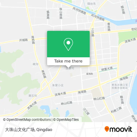 大珠山文化广场 map