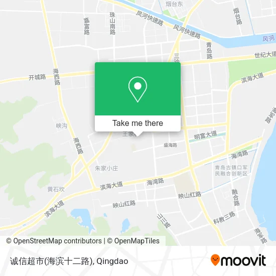 诚信超市(海滨十二路) map