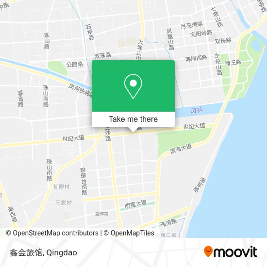 鑫金旅馆 map