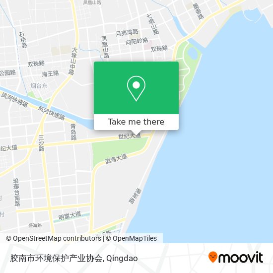 胶南市环境保护产业协会 map