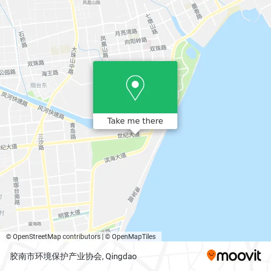 胶南市环境保护产业协会 map
