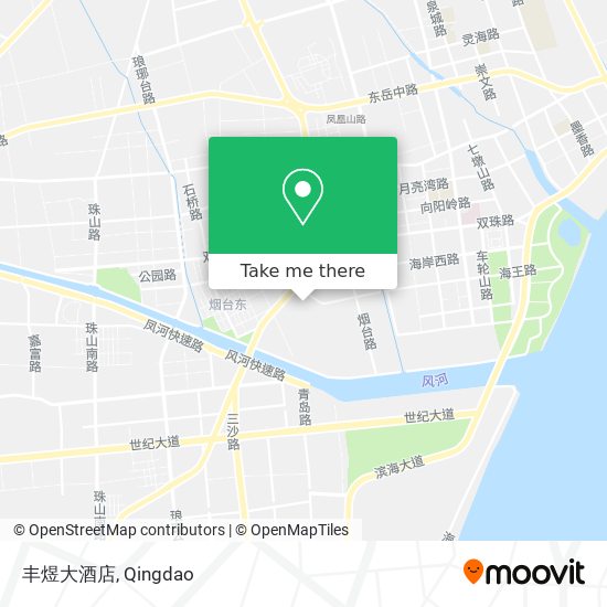 丰煜大酒店 map