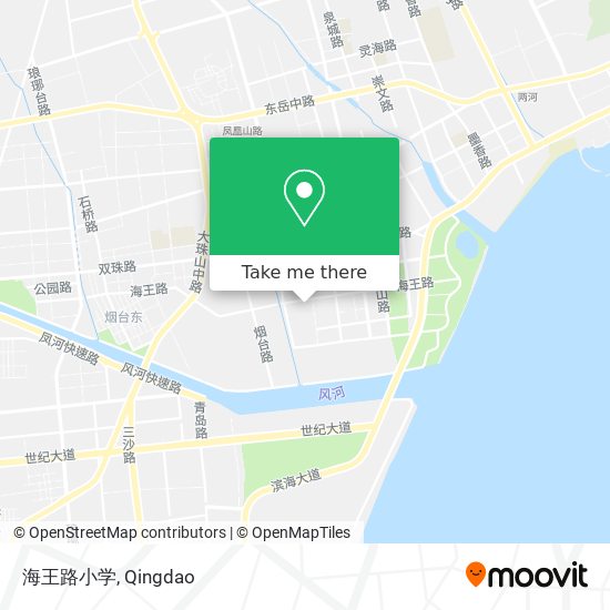 海王路小学 map