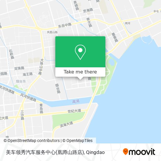 美车领秀汽车服务中心(凰蹲山路店) map