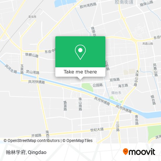 翰林学府 map
