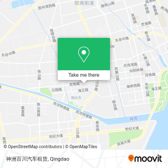神洲百川汽车租赁 map