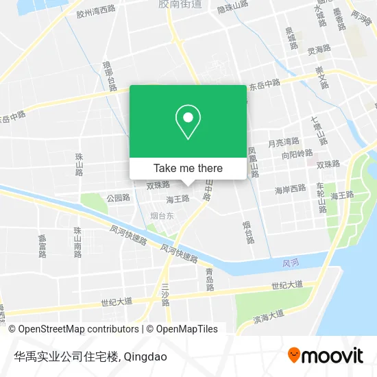 华禹实业公司住宅楼 map