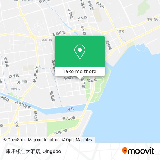 康乐领仕大酒店 map