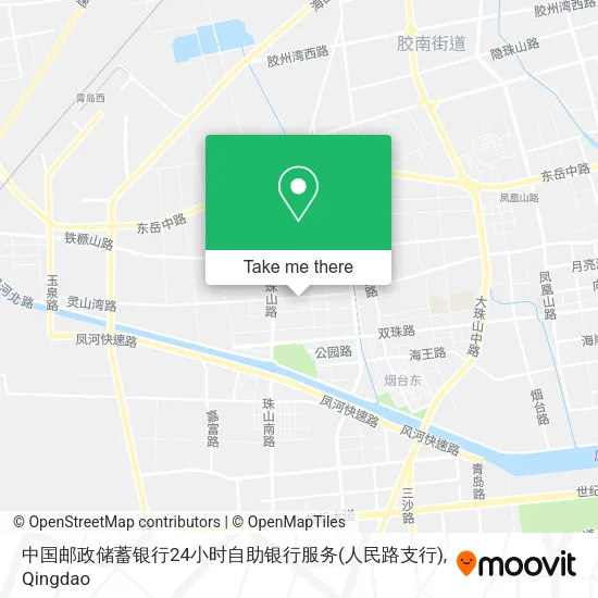 中国邮政储蓄银行24小时自助银行服务(人民路支行) map