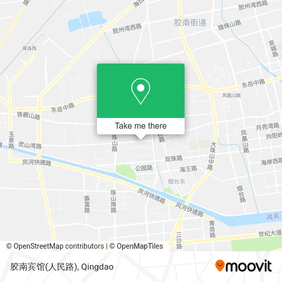 胶南宾馆(人民路) map