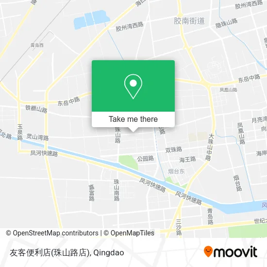 友客便利店(珠山路店) map