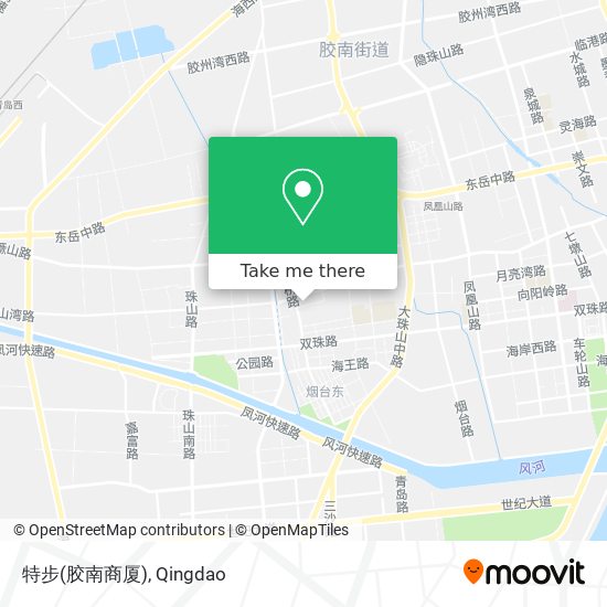 特步(胶南商厦) map