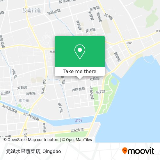 元斌水果蔬菜店 map