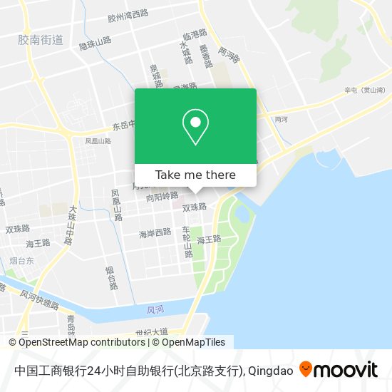 中国工商银行24小时自助银行(北京路支行) map