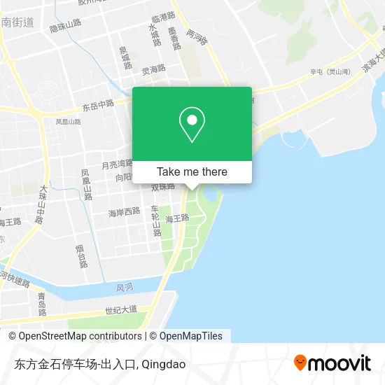 东方金石停车场-出入口 map