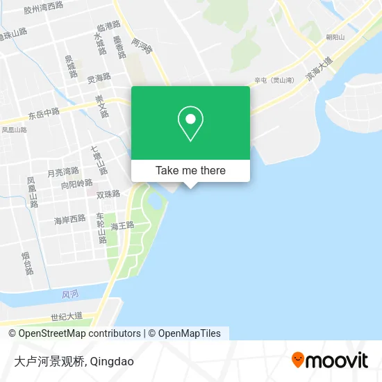 大卢河景观桥 map