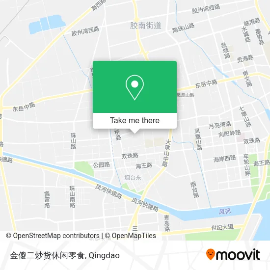 金傻二炒货休闲零食 map