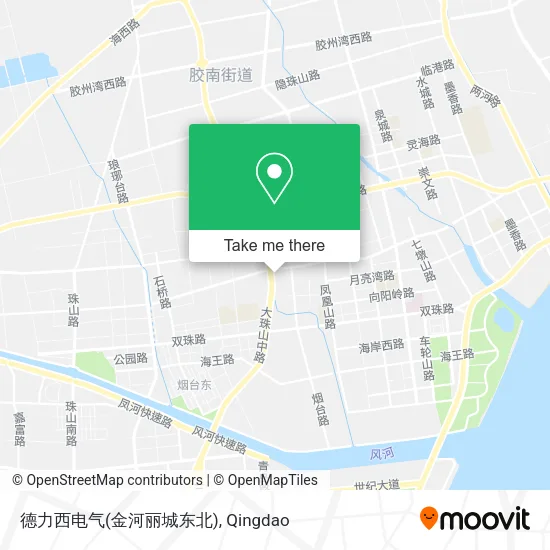 德力西电气(金河丽城东北) map