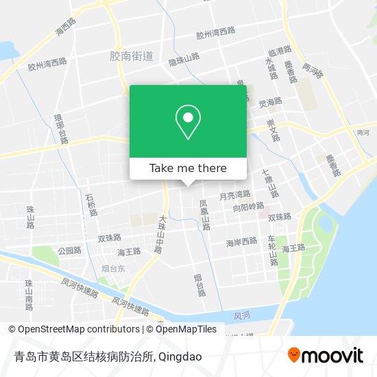 青岛市黄岛区结核病防治所 map