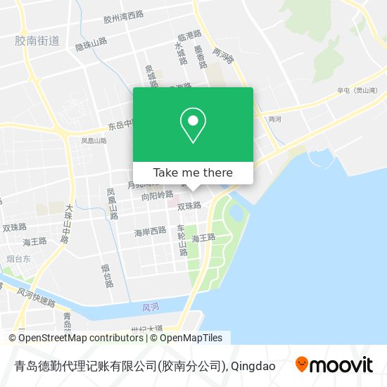 青岛德勤代理记账有限公司(胶南分公司) map
